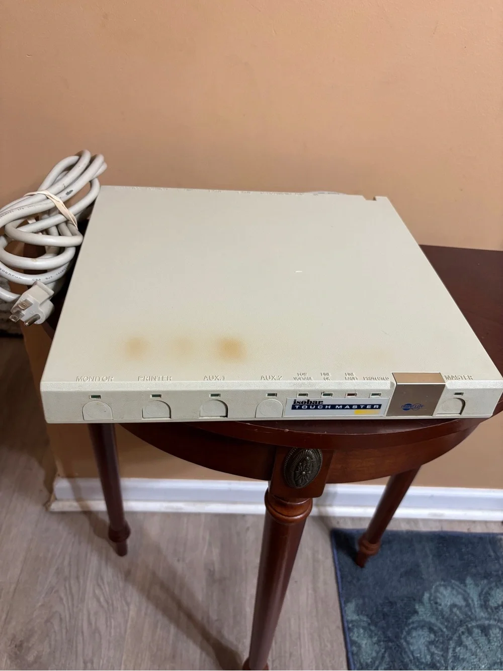 Vintage Beige PC Keyboard - White / Cream Wired USB/PS2 Compatible